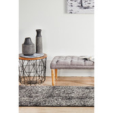 Network Rugs Charcoal Art Moderne Cezanne Runner