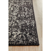 Network Rugs Charcoal Art Moderne Cezanne Runner