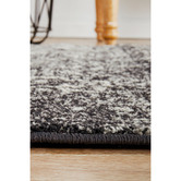 Network Rugs Charcoal Art Moderne Cezanne Runner