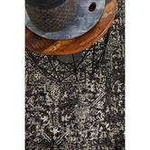 Network Rugs Charcoal Art Moderne Cezanne Runner