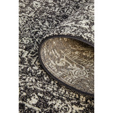 Network Rugs Charcoal Art Moderne Cezanne Runner