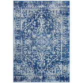 Network Rugs Navy Art Moderne Cezanne Rug | Temple & Webster