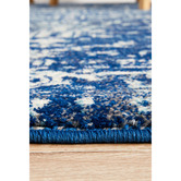 Network Rugs Navy Art Moderne Cezanne Rug | Temple & Webster