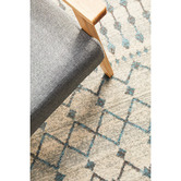 Network Rugs Round Bone White Moderne Salon Rug