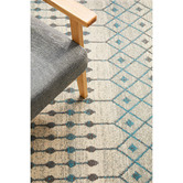 Network Rugs Bone &amp; White Art Moderne Salon Rug