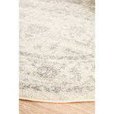 Network Rugs Bone White &amp; Round Art Moderne Vera Rug