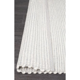 Network Rugs Grey &amp; White Felted Wool Scandi Rug
