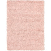 Network Rugs Pink Ultra Plush Modern Shag Rug