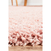 Network Rugs Pink Ultra Plush Modern Shag Rug