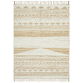 Network Rugs White Michihoaca Flat Weave Jute &amp; Cotton Rug