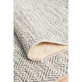 Network Rugs Natural Diamond Flat-Woven Indoor/Outdoor Rug
