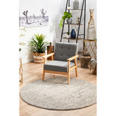 Network Rugs Grey &amp; Round Art Moderne Lalique Rug