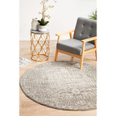 Network Rugs Grey &amp; Round Art Moderne Lalique Rug
