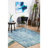 Network Rugs Blue Art Moderne Cezanne Rug