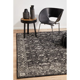 Network Rugs Charcoal Art Moderne Matisse Rug