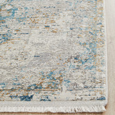 Network Rugs Floral Bamboo Silk &amp; Acrylic Runner