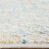Network Rugs Floral Bamboo Silk &amp; Acrylic Runner