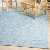 Network Rugs Blue Terrace Flat-Woven Indoor/Outdoor Rug