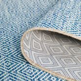 Network Rugs Blue Terrace Flat-Woven Indoor/Outdoor Rug