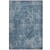 Network Rugs Blue Eternal Cotton-Blend Rug