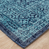 Network Rugs Blue Eternal Cotton-Blend Rug
