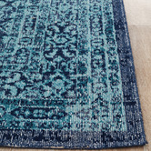 Network Rugs Blue Eternal Cotton-Blend Rug