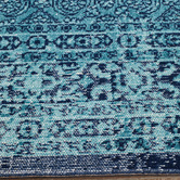 Network Rugs Blue Eternal Cotton-Blend Rug