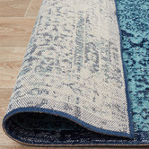 Network Rugs Blue Eternal Cotton-Blend Rug