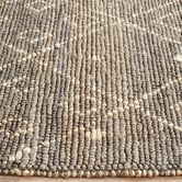 Network Rugs Grey Kenya Hand Made Jute Tribal Rug