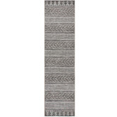 Network Rugs Grey Terrace Flat-Woven Runner