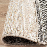 Network Rugs Grey Terrace Flat-Woven Runner