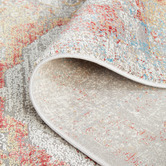 Network Rugs Terracotta Bamboo Silk &amp; Acrylic Runner