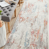 Network Rugs Sorrel Bamboo Silk &amp; Acrylic Runner