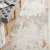 Network Rugs Sunset Bamboo Silk &amp; Acrylic Runner