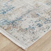 Network Rugs Sky Bamboo Silk &amp; Acrylic Runner