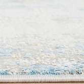 Network Rugs Sky Bamboo Silk &amp; Acrylic Runner