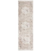Network Rugs Stone Bamboo Silk &amp; Acrylic Runner