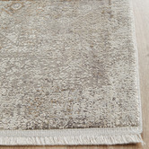 Network Rugs Stone Bamboo Silk &amp; Acrylic Runner