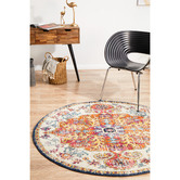 Network Rugs Round Art Moderne Louvre Rug