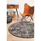 Network Rugs Charcoal &amp; Round Art Moderne Matisse Rug