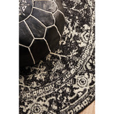 Network Rugs Charcoal &amp; Round Art Moderne Matisse Rug