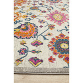 Network Rugs Multi-Coloured Wildflower Vintage-Look Rug