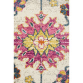 Network Rugs Multi-Coloured Wildflower Vintage-Look Rug