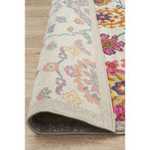 Network Rugs Multi-Coloured Wildflower Vintage-Look Rug