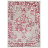 Network Rugs Pink &amp; Grey Ada Rug