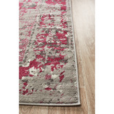 Network Rugs Pink &amp; Grey Ada Rug