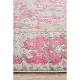 Network Rugs Pink &amp; Grey Ada Rug