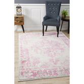 Network Rugs Pink &amp; Grey Ada Rug