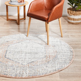 Network Rugs Vintage Look Adalbert Round Rug