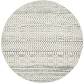 Network Rugs Grey Reetta Round Tribal Rug